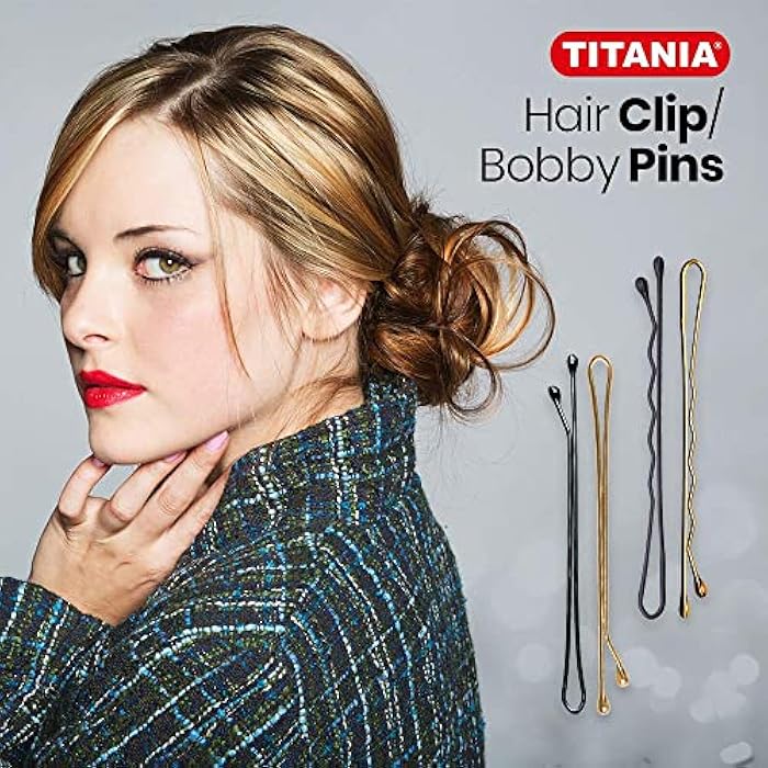 Titania Hair Pins Set, 30 Pieces - Black - Image 3